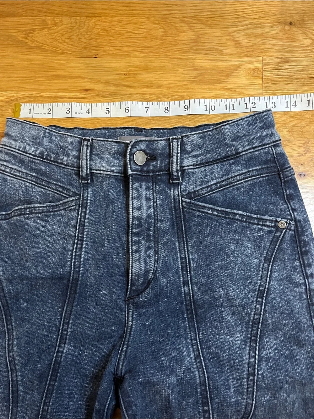 DL1961 Mara Ankle High Rise Instasculpt Straight Jeans | Size 27 | Premium Denim